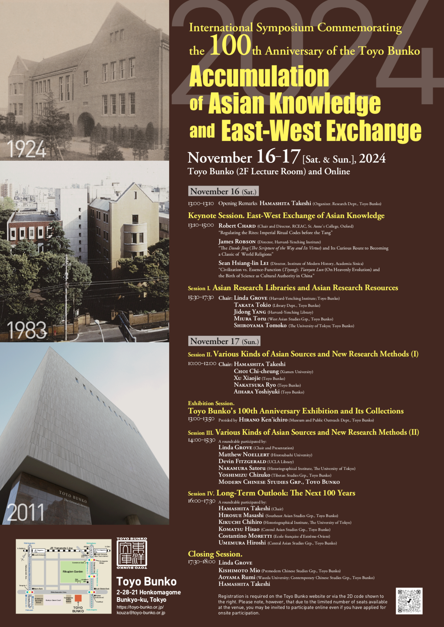 The 100th Anniversary Symposium Poster