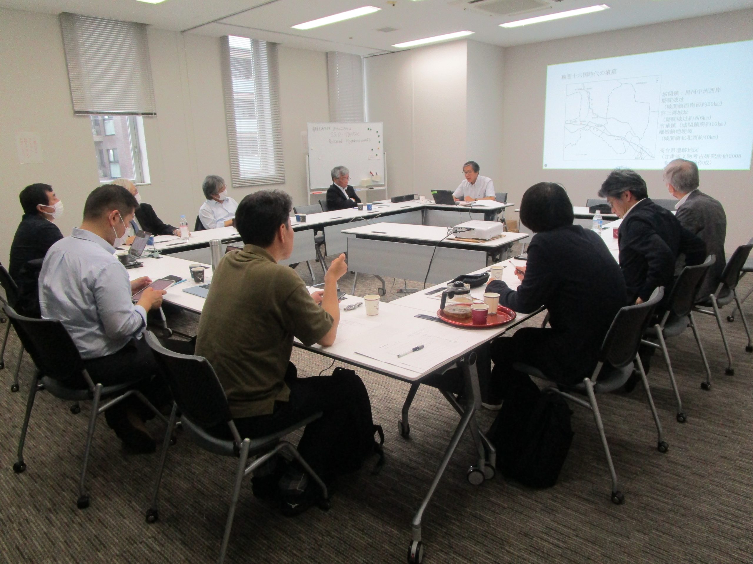 内陸アジア出土古文献研究会5月例会会場風景